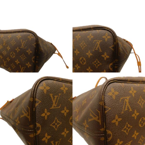 imgrc0091809563 Louis Vuitton Neverfull MM Monogram Handbag Brown