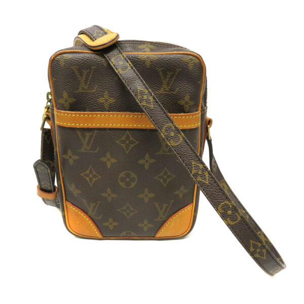 imgrc0091818384 Louis Vuitton Danube Monogram Crossbody Bag Brown