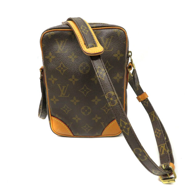 imgrc0091818385 Louis Vuitton Danube Monogram Crossbody Bag Brown