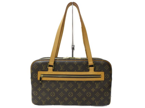 imgrc0091820408 Louis Vuitton Cite GM Monogram Canvas Tote Bag Brown