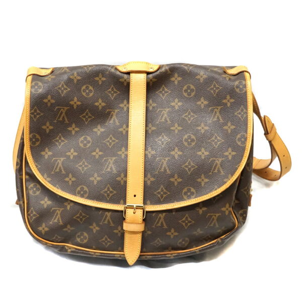 imgrc0091878442 Louis Vuitton Saumur 35 Shoulder Bag Monogram Canvas Brown