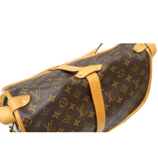 imgrc0091878445 Louis Vuitton Saumur 35 Shoulder Bag Monogram Canvas Brown