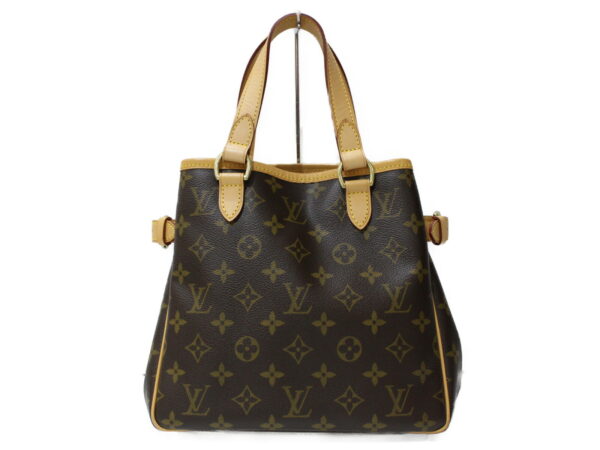 imgrc0091885823 Louis Vuitton Batignolles Monogram Canvas Handbag Brown