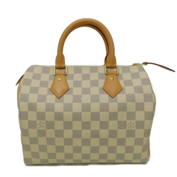 imgrc0091888074 Louis Vuitton Speedy 25 Damier Azur Handbag White