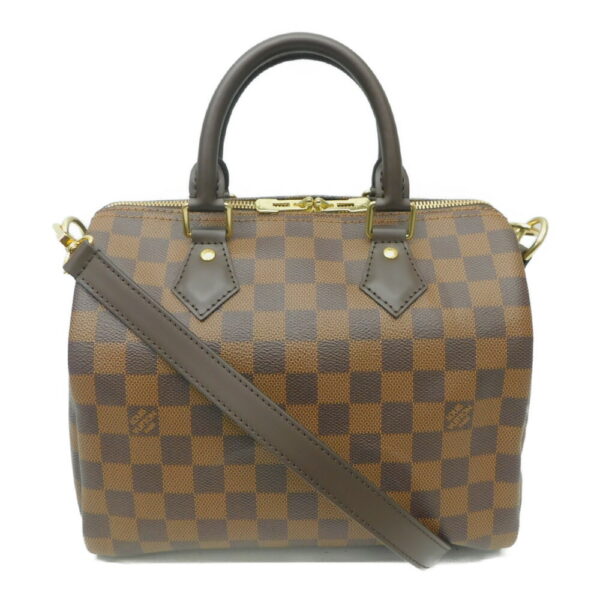 imgrc0091889077 Louis Vuitton Speedy 25 Damier Shoulder Bag Brown