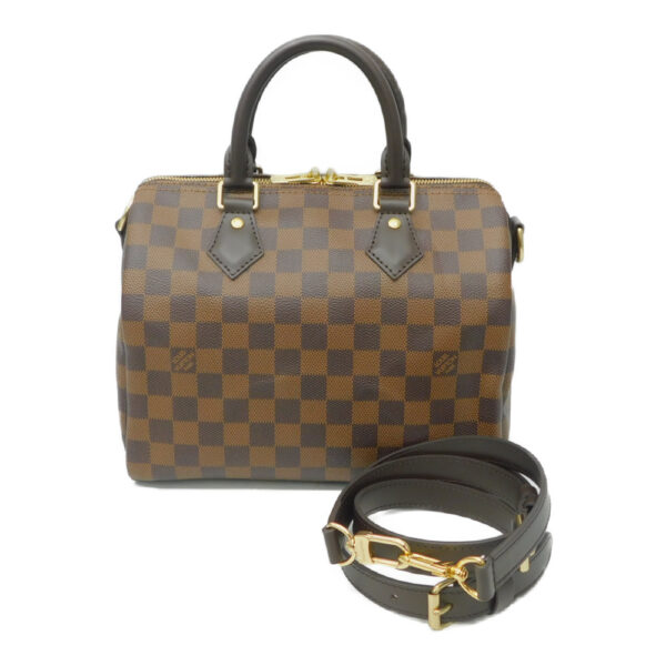 imgrc0091889096 Louis Vuitton Speedy 25 Damier Shoulder Bag Brown