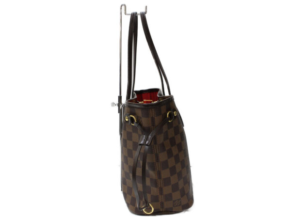 imgrc0091900503 Louis Vuitton Neverfull PM Damier Ebene Tote Bag Brown