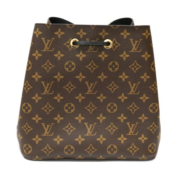 imgrc0091939770 Louis Vuitton Neo Noe Shoulder Bag Monogram Black Brown