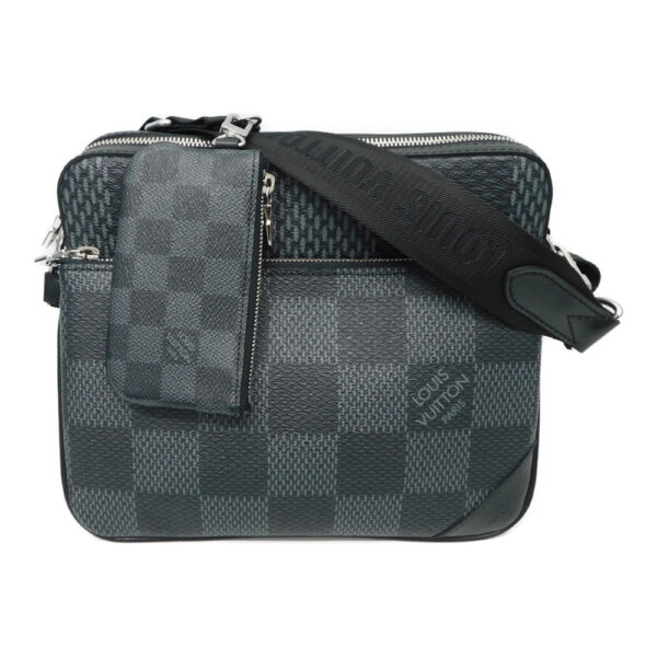 imgrc0091972429 Louis Vuitton Trio Messenger Damier Graphite Shoulder Bag Black