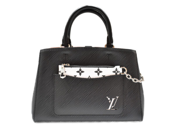 imgrc0092025318 Louis Vuitton Marelle Tote BB Handbag Epi Black White