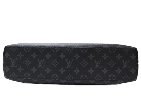 imgrc0092025705 Louis Vuitton Explorer Monogram Eclipse Business Bag Black Gray