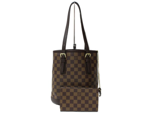 imgrc0092025864 Louis Vuitton Marais Damier Ebene Tote Bag Brown