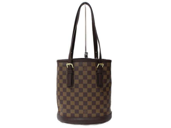 imgrc0092025867 Louis Vuitton Marais Damier Ebene Tote Bag Brown