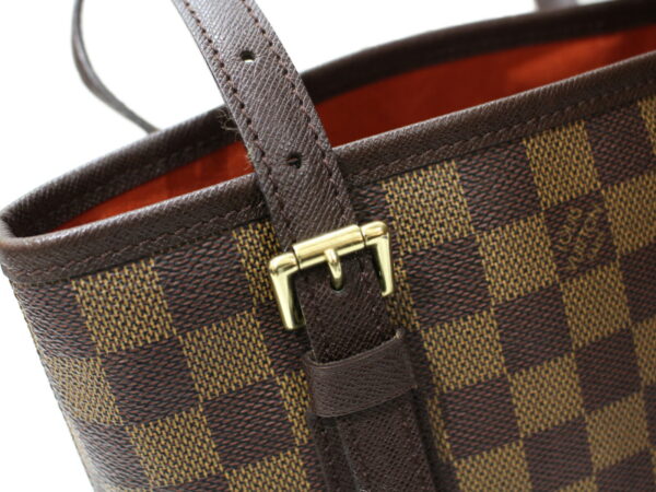 imgrc0092025880 Louis Vuitton Marais Damier Ebene Tote Bag Brown