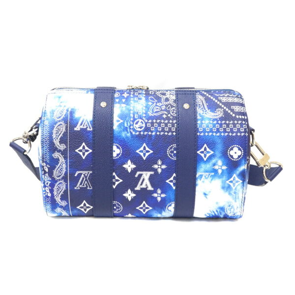 imgrc0092075674 Louis Vuitton City Keepall Shoulder Bag Bandana Blue