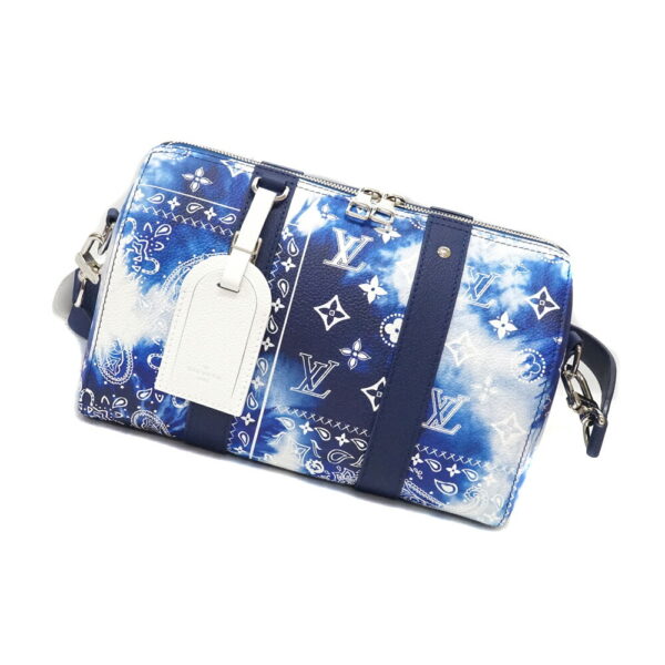 imgrc0092075681 Louis Vuitton City Keepall Shoulder Bag Bandana Blue