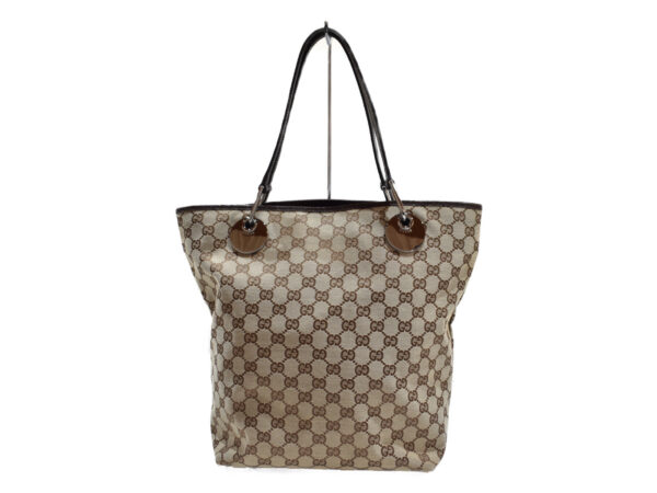 imgrc0092140377 Gucci Tote Bag GG Canvas Beige