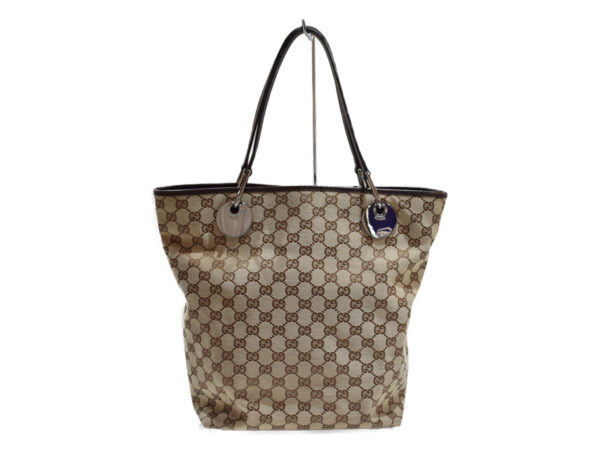 imgrc0092140378 Gucci Tote Bag GG Canvas Beige