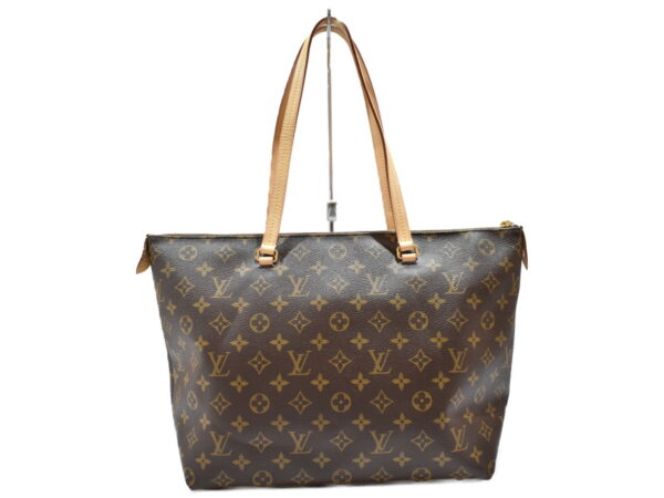 imgrc0092190416 Louis Vuitton Jena MM Tote Bag Monogram Brown Beige