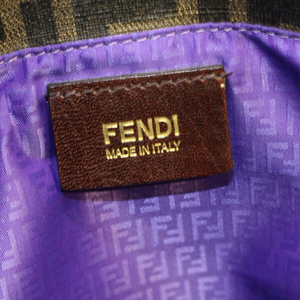 imgrc0092224103 Fendi Zucca Pattern Tote Bag Brown Purple