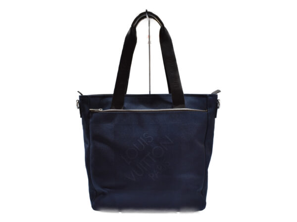 imgrc0092275670 Louis Vuitton Jongleur Tote Bag Damier Jean Blue Canvas