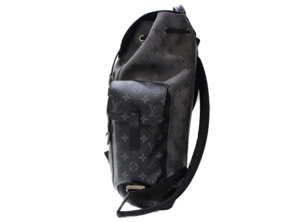 imgrc0092352963 Louis Vuitton Christopher Monogram Eclipse Backpack Black Gray