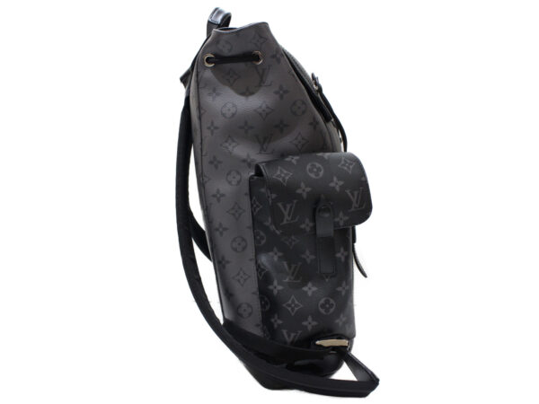 imgrc0092352964 Louis Vuitton Christopher Monogram Eclipse Backpack Black Gray