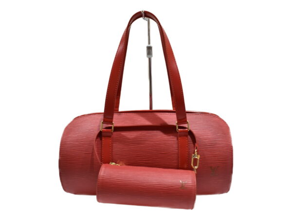 imgrc0092380568 Louis Vuitton Soufflot Handbag Epi Red