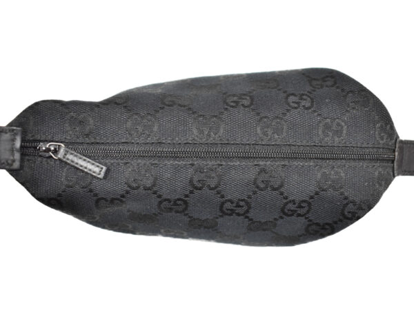 imgrc0092388308 Gucci Accessory Pouch GG Canvas Leather Black