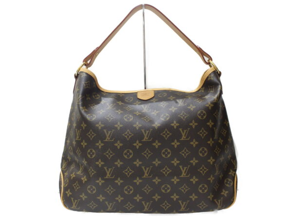 imgrc0092474539 Louis Vuitton Delightful MM Monogram Canvas Shoulder Bag Brown