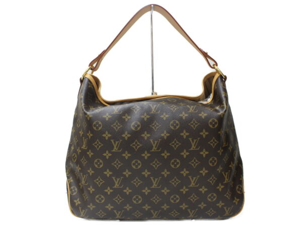 imgrc0092474542 Louis Vuitton Delightful MM Monogram Canvas Shoulder Bag Brown