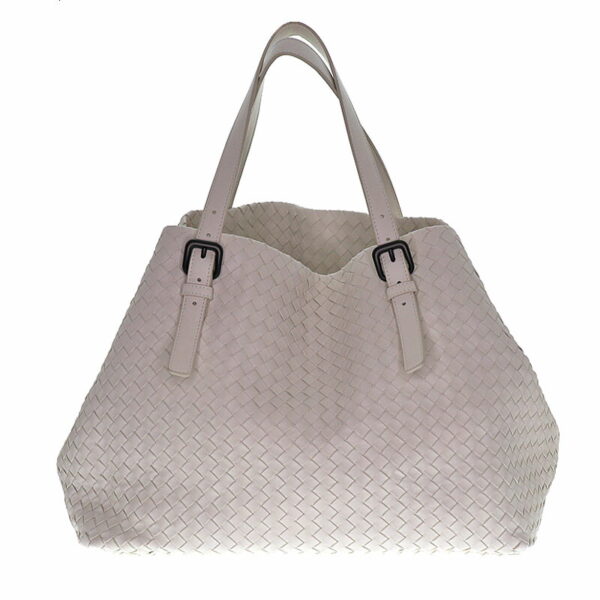 imgrc0092542106 Bottega Veneta Intrecciato Tote Bag White