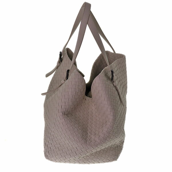 imgrc0092542115 Bottega Veneta Intrecciato Tote Bag White