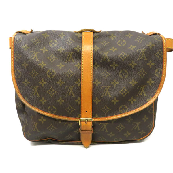 imgrc0092606243 Louis Vuitton Saumur 35 Monogram Shoulder Bag