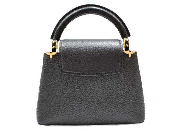 imgrc0092627350 Louis Vuitton Capucines Mini Handbag Taurillon Leather Black