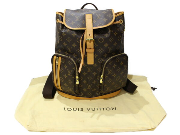 imgrc0092648530 Louis Vuitton Sac Ad Bosphore Monogram Canvas Backpack Brown