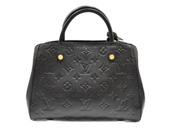 imgrc0092658001 Louis Vuitton Montaigne BB 2WAY Handbag Empreinte Black