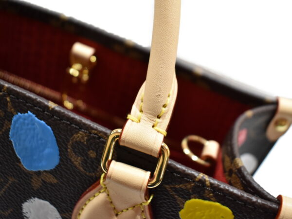 imgrc0092683689 Louis Vuitton On the Go PM Yayoi Kusama Handbag Monogram Multicolor