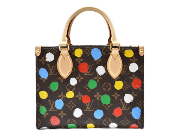 imgrc0092683706 Louis Vuitton On the Go PM Yayoi Kusama Handbag Monogram Multicolor