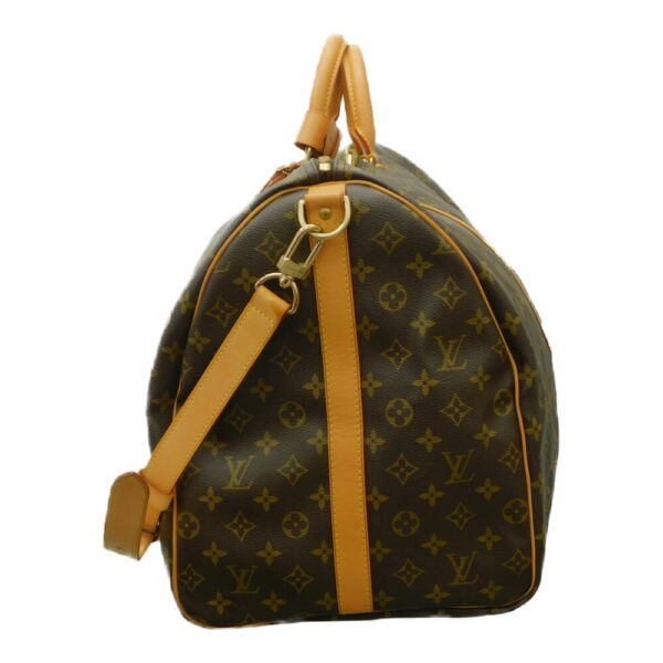 imgrc0092720948 Louis Vuitton Keepall Bandouliere 60 Monogram Bag Brown