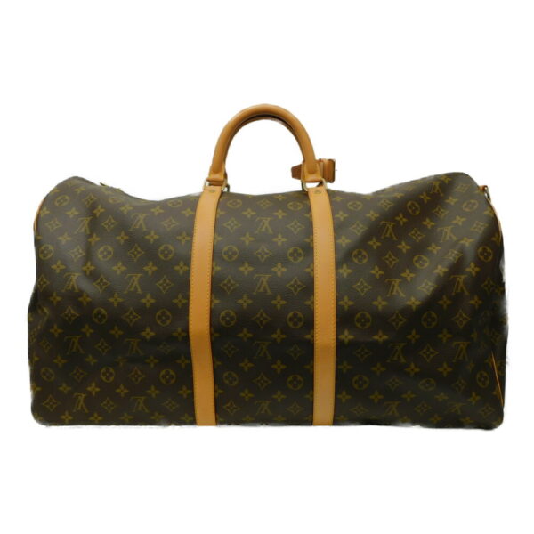 imgrc0092720987 Louis Vuitton Keepall Bandouliere 60 Monogram Bag Brown