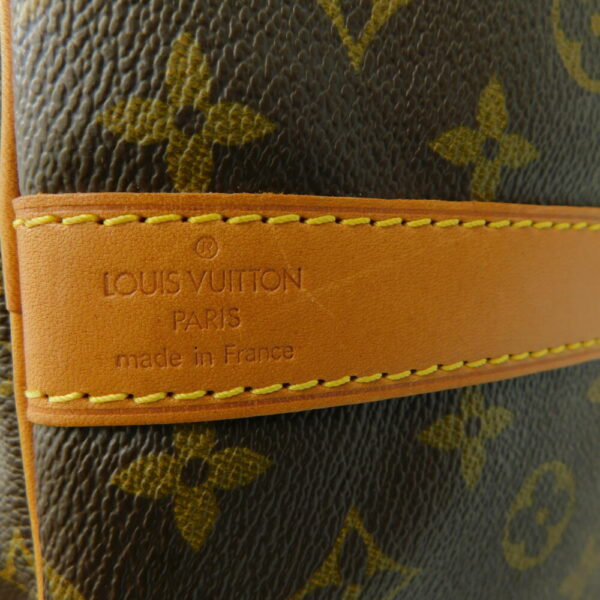 imgrc0092728816 Louis Vuitton Keepall Bandouliere 55 Monogram Bag Brown