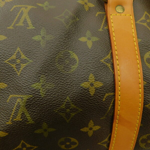 imgrc0092728818 Louis Vuitton Keepall Bandouliere 55 Monogram Bag Brown