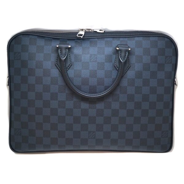 imgrc0092742402 Louis Vuitton Briefcase Document Bag Damier Cobalt