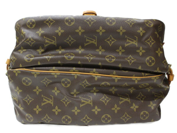 imgrc0092758073 Louis Vuitton Saumur 35 Monogram Canvas Shoulder Bag Brown