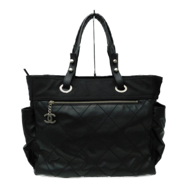 imgrc0092778194 Chanel Paris Biarritz GM Tote Bag Black