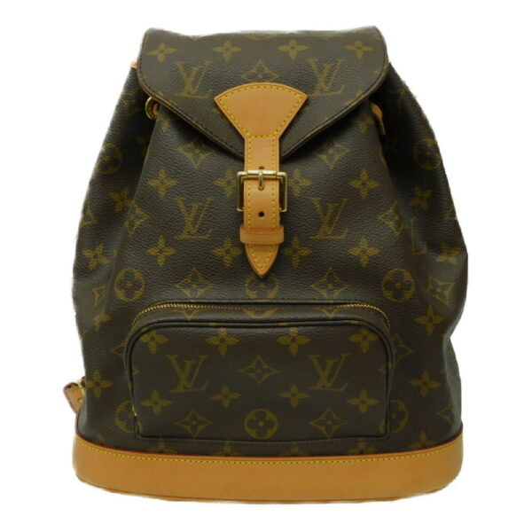 imgrc0092790727 Louis Vuitton Mini Monsouris Monogram Rucksack Brown