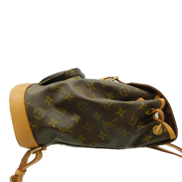 imgrc0092790731 Louis Vuitton Mini Monsouris Monogram Rucksack Brown