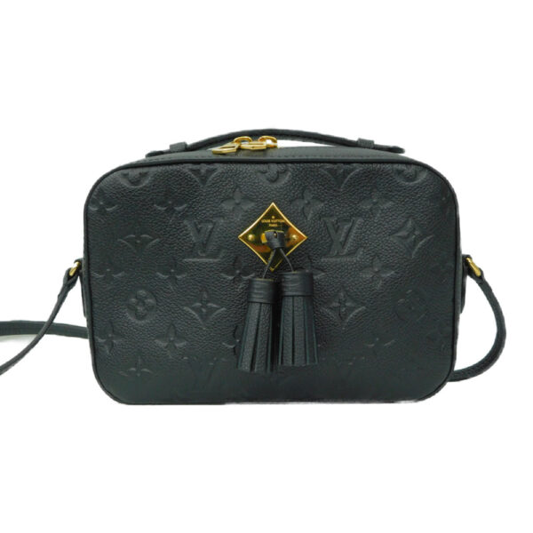 imgrc0092846609 Louis Vuitton Saintonge Empreinte Shoulder Bag Black