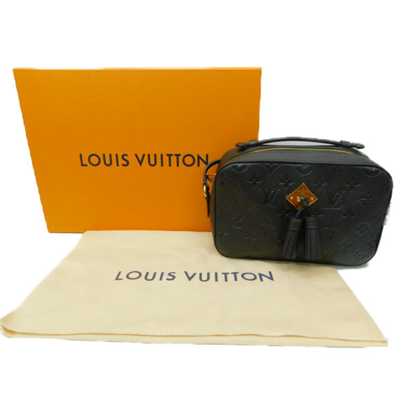 imgrc0092846611 Louis Vuitton Saintonge Empreinte Shoulder Bag Black